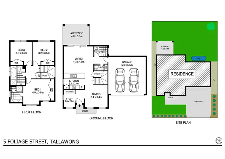 Floorplan of Homely house listing, 5 Foliage Street (Tallawong), Schofields NSW 2762