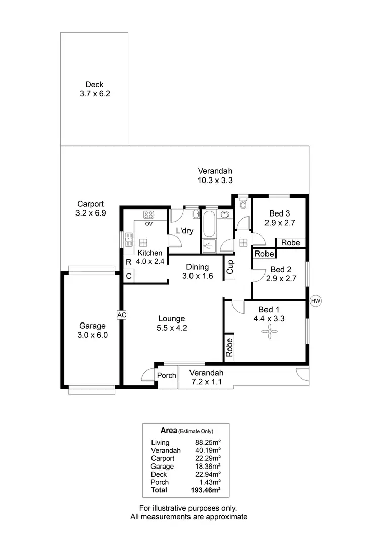 Floorplan of Homely house listing, 2/11 Janet Street, Seaton SA 5023
