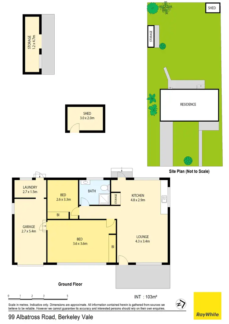 Floorplan of Homely house listing, 99 Albatross Road, Berkeley Vale NSW 2261