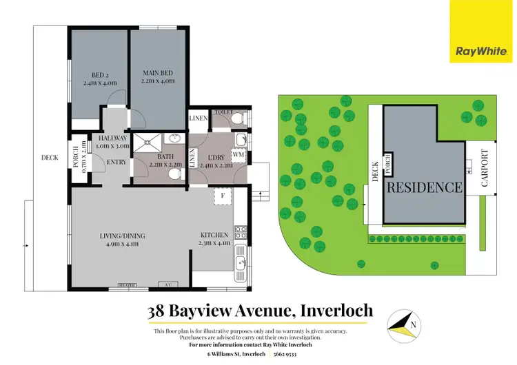 Floorplan of Homely house listing, 38 Bayview Avenue, Inverloch VIC 3996
