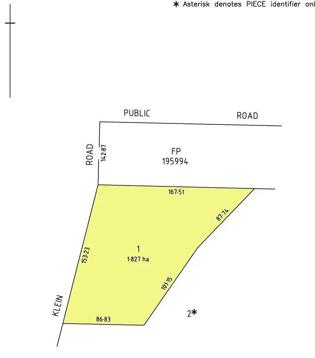 Floorplan of Homely land listing, Lot 1 Klein Point Road, Stansbury SA 5582
