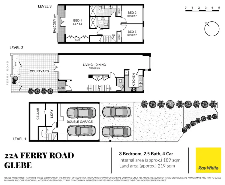 Floorplan of Homely house listing, 22A Ferry Road, Glebe NSW 2037