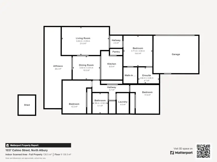 Floorplan of Homely house listing, 1037 Calimo Street, North Albury NSW 2640