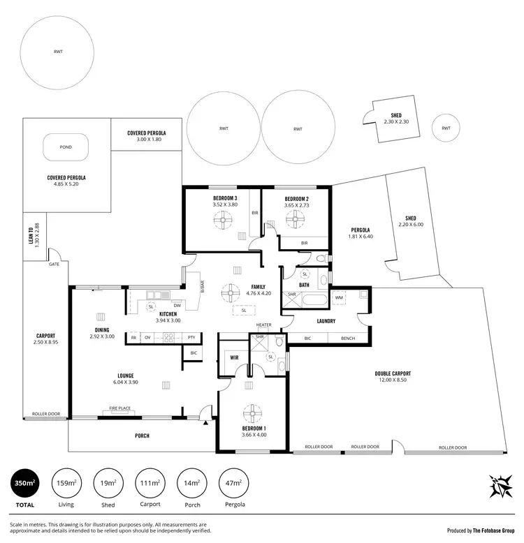Floorplan of Homely house listing, 4 Proctor Street, Flagstaff Hill SA 5159