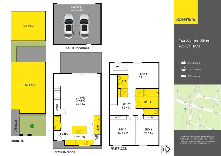 Floorplan of Homely house listing, 144 Station Street, Pakenham VIC 3810