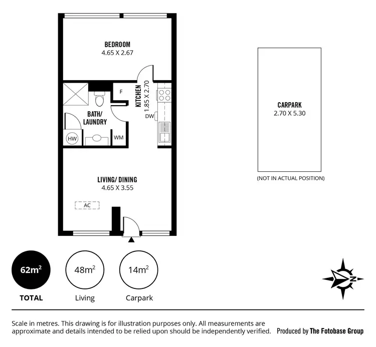 Floorplan of Homely apartment listing, 410/9 Paxtons Walk, Adelaide SA 5000