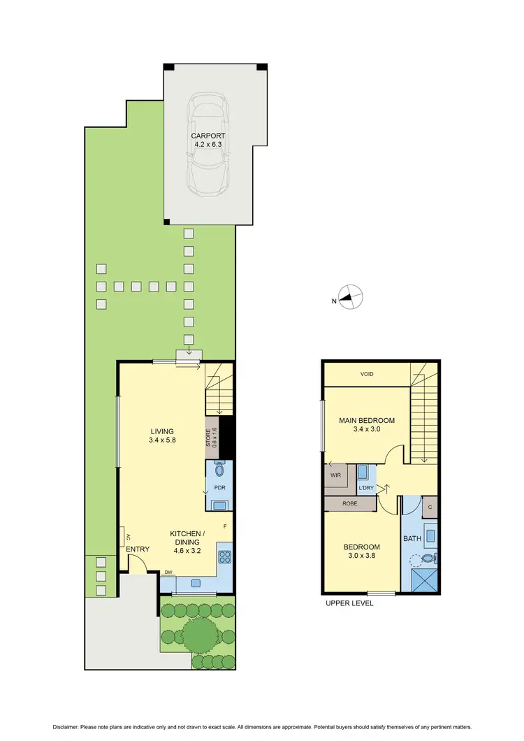 Floorplan of Homely townhouse listing, 4 Strata Walk, Greenvale VIC 3059