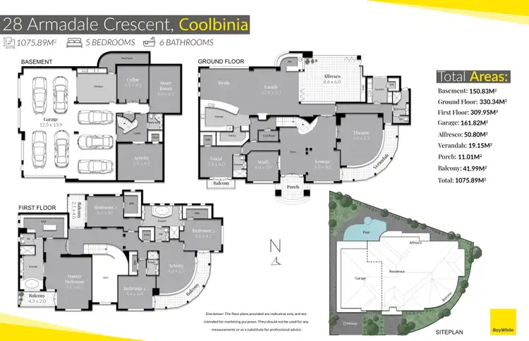 Floorplan of Homely house listing, 28 Armadale Crescent, Coolbinia WA 6050