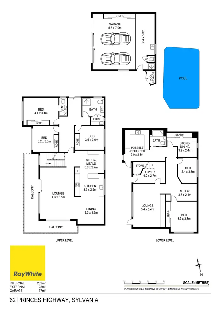 Floorplan of Homely house listing, 62 Princes Highway, Sylvania NSW 2224
