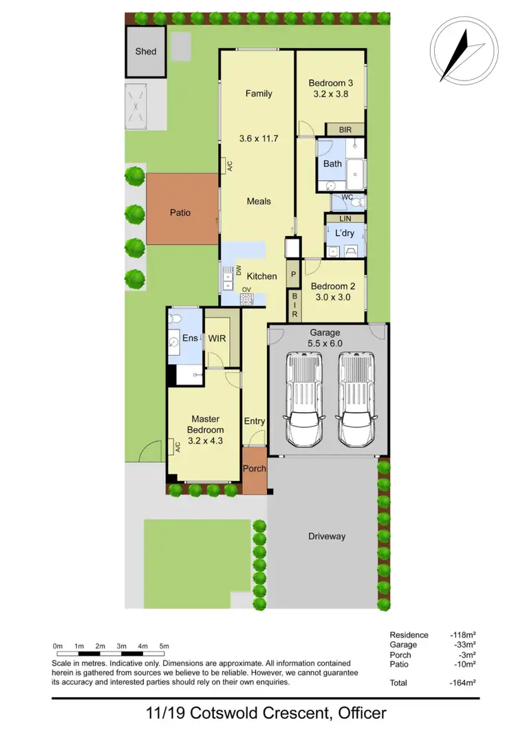 Floorplan of Homely house listing, 11/19 Cotswold Crescent, Officer VIC 3809