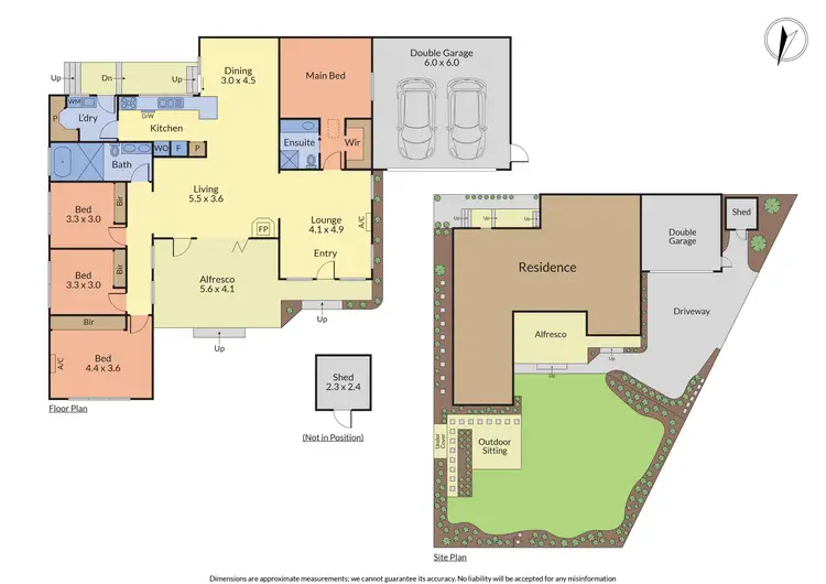 Floorplan of Homely house listing, 2 Ross Crescent, Heathmont VIC 3135