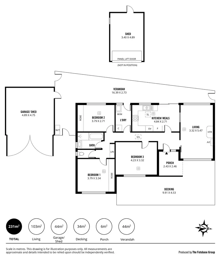 Floorplan of Homely house listing, 21 Hermitage Avenue, Morphett Vale SA 5162