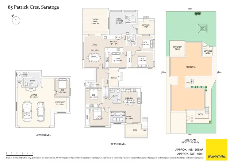 Floorplan of Homely house listing, 85 Patrick Crescent, Saratoga NSW 2251