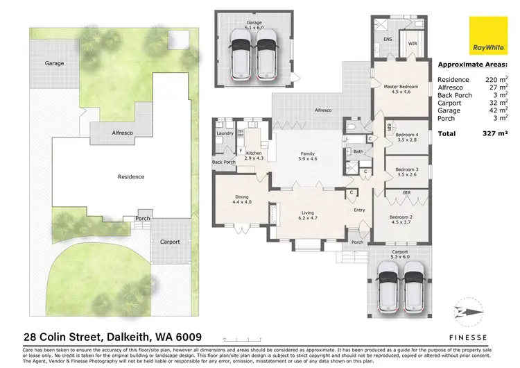 Floorplan of Homely house listing, 28 Colin Street, Dalkeith WA 6009