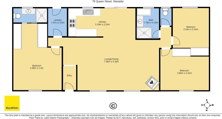 Floorplan of Homely house listing, 79 Queen Street, Warialda NSW 2402