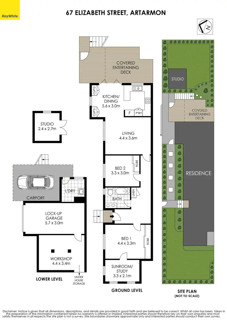 Floorplan of Homely house listing, 67 Elizabeth Street, Artarmon NSW 2064