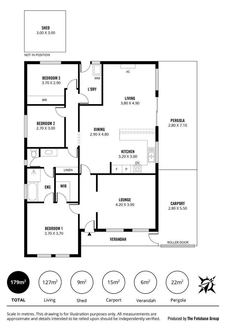 Floorplan of Homely house listing, 8 Strathmont Drive, Strathalbyn SA 5255