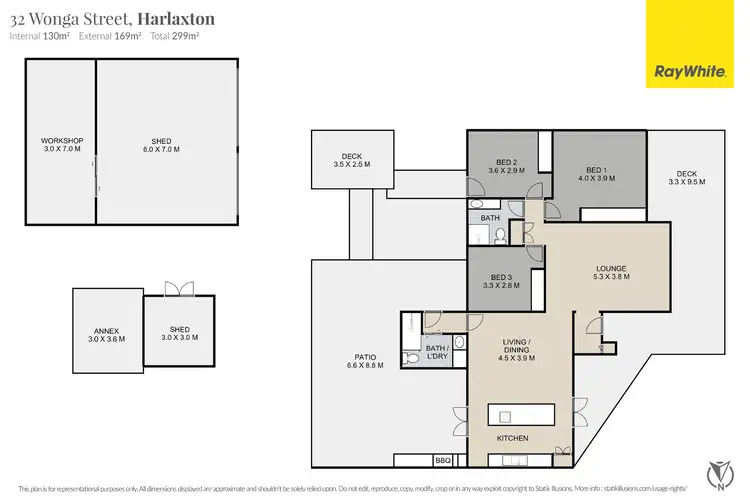 Floorplan of Homely house listing, 32 Wonga Street, Harlaxton QLD 4350