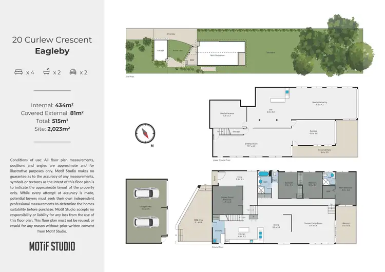 Floorplan of Homely house listing, 20 Curlew Crescent, Eagleby QLD 4207
