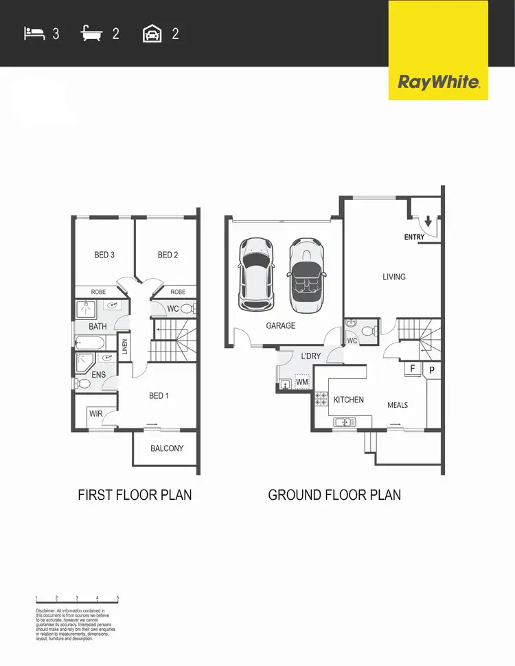 Floorplan of Homely townhouse listing, 5/131 Britten-jones Drive, Holt ACT 2615