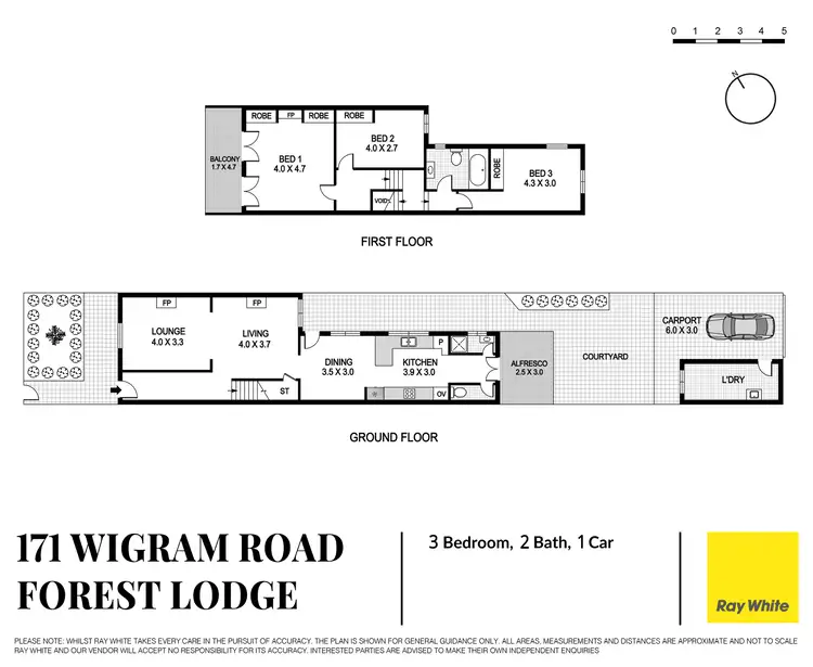 Floorplan of Homely house listing, 171 Wigram Road, Forest Lodge NSW 2037