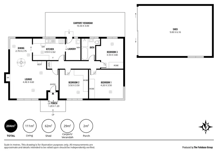 Floorplan of Homely house listing, 7 States Road, Old Reynella SA 5161