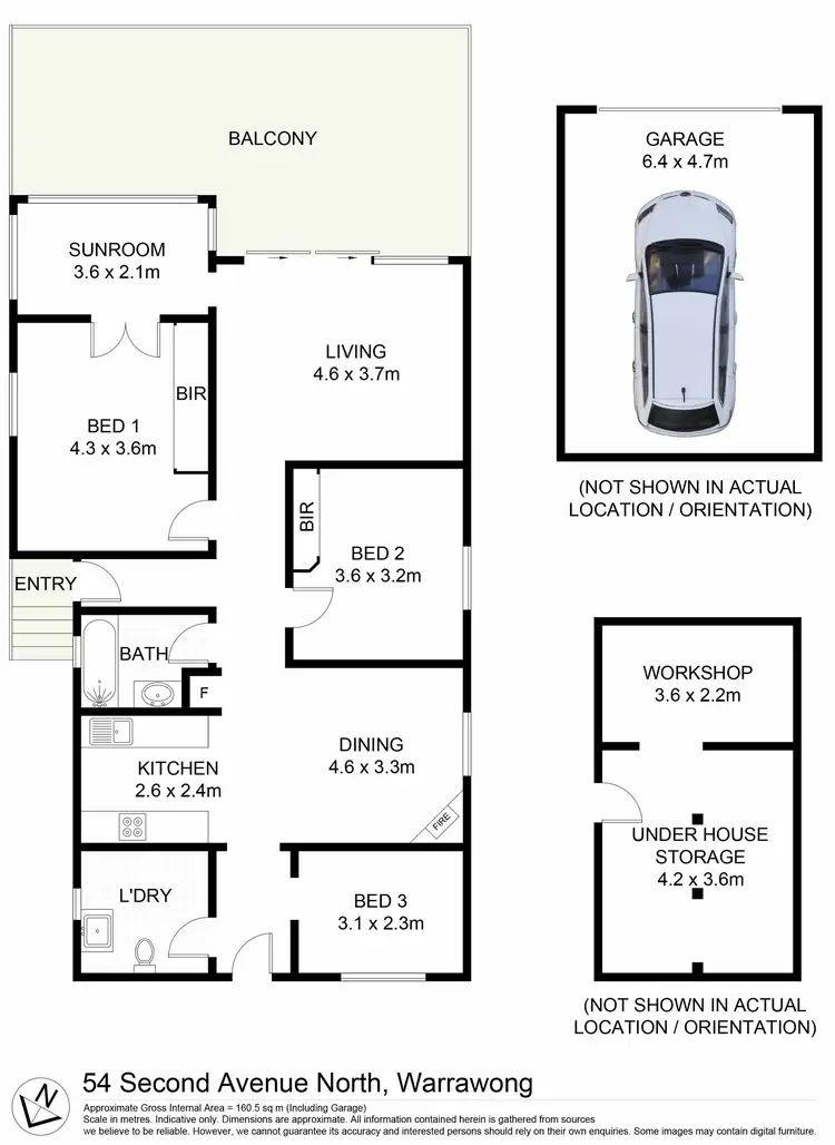 Floorplan of Homely house listing, 54 Second Avenue North, Warrawong NSW 2502