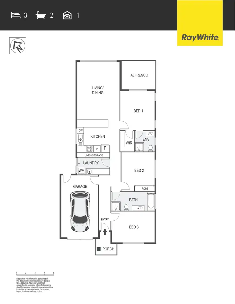 Floorplan of Homely house listing, 6 Rubeo Street, Forde ACT 2914