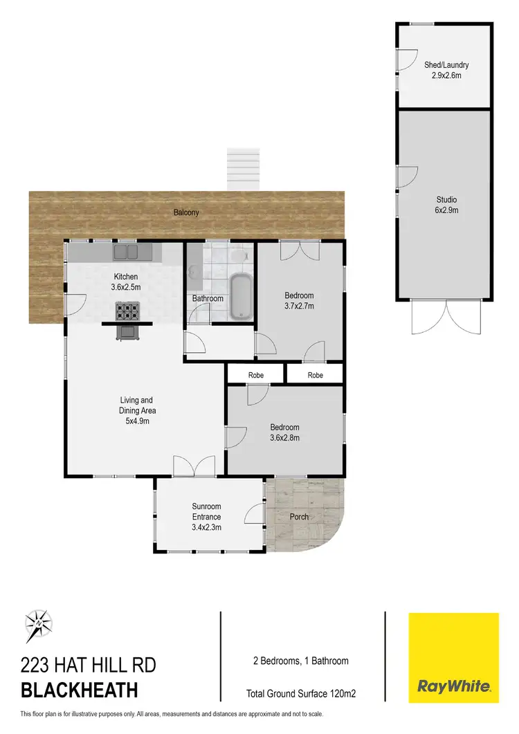 Floorplan of Homely house listing, 223 Hat Hill Road, Blackheath NSW 2785