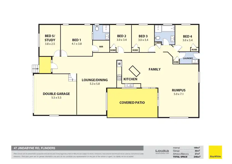 Floorplan of Homely house listing, 47 Jindabyne Road, Flinders NSW 2529