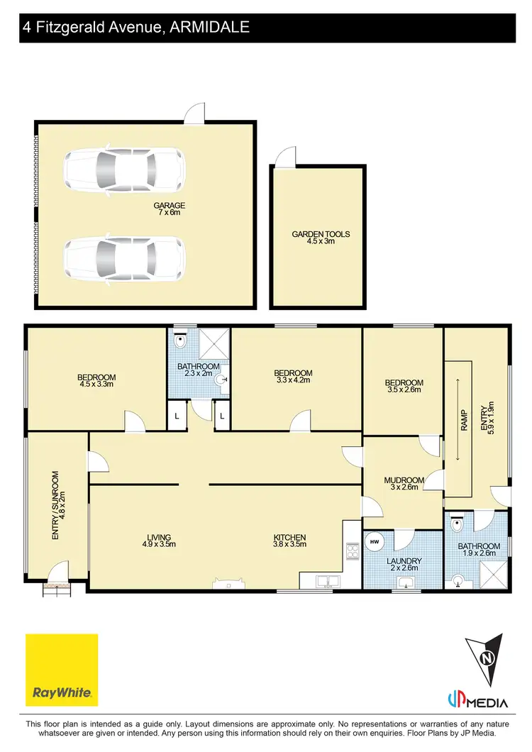 Floorplan of Homely house listing, 4 Fitzgerald Avenue, Armidale NSW 2350