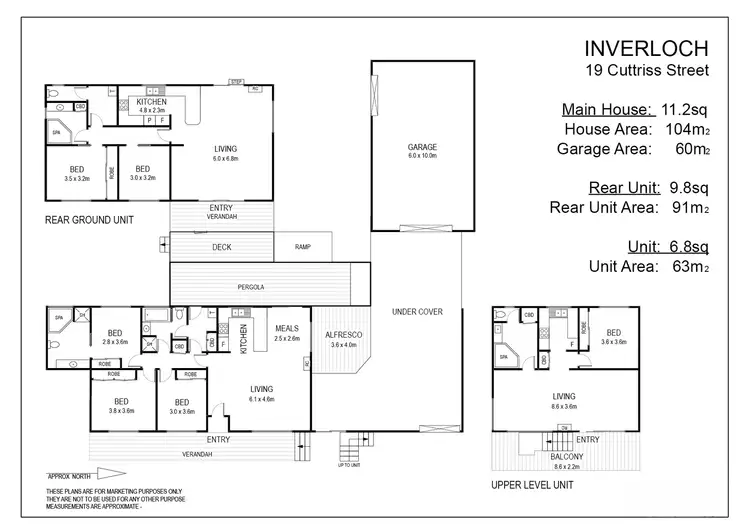 Floorplan of Homely house listing, 19 Cuttriss Street, Inverloch VIC 3996