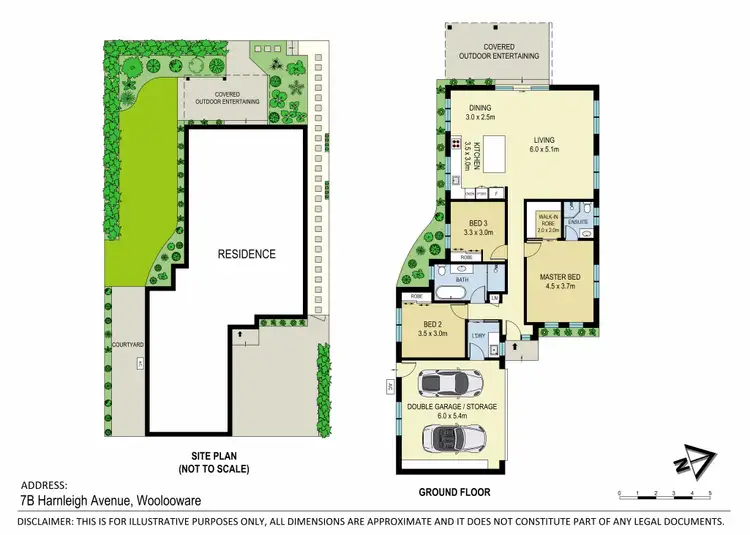 Floorplan of Homely house listing, 7B Harnleigh Avenue, Woolooware NSW 2230