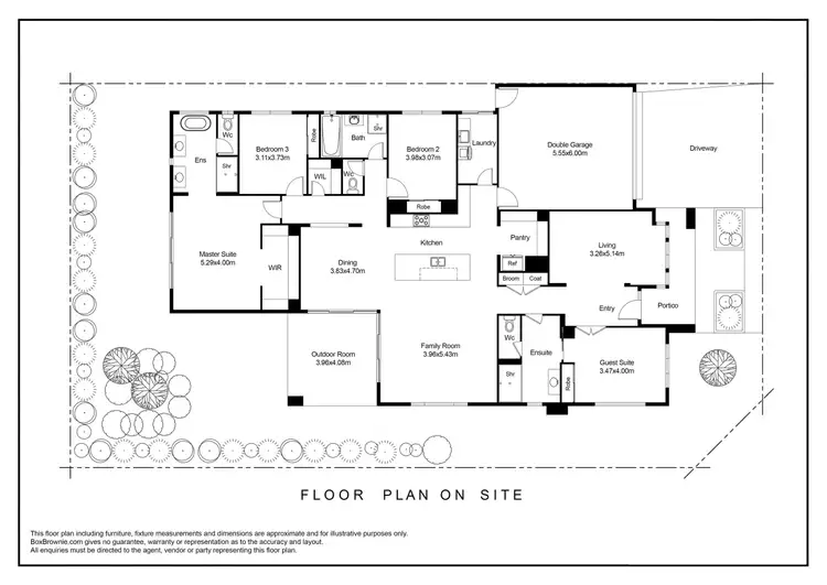 Floorplan of Homely house listing, 46 Wavertree Crescent, Werribee VIC 3030
