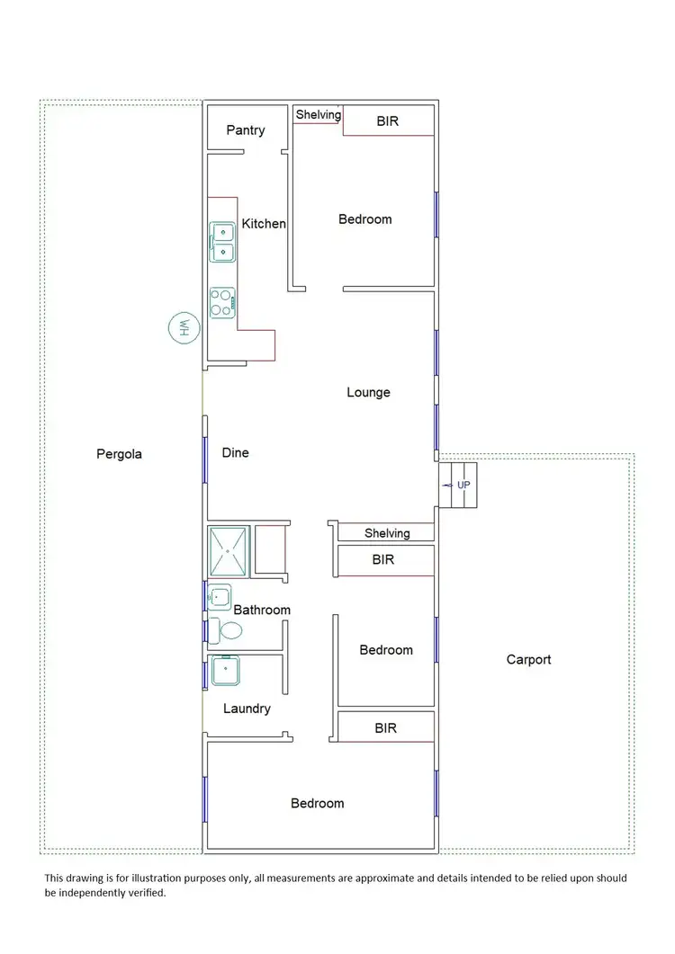 Floorplan of Homely house listing, 37 Tolmer Terrace, Bordertown SA 5268