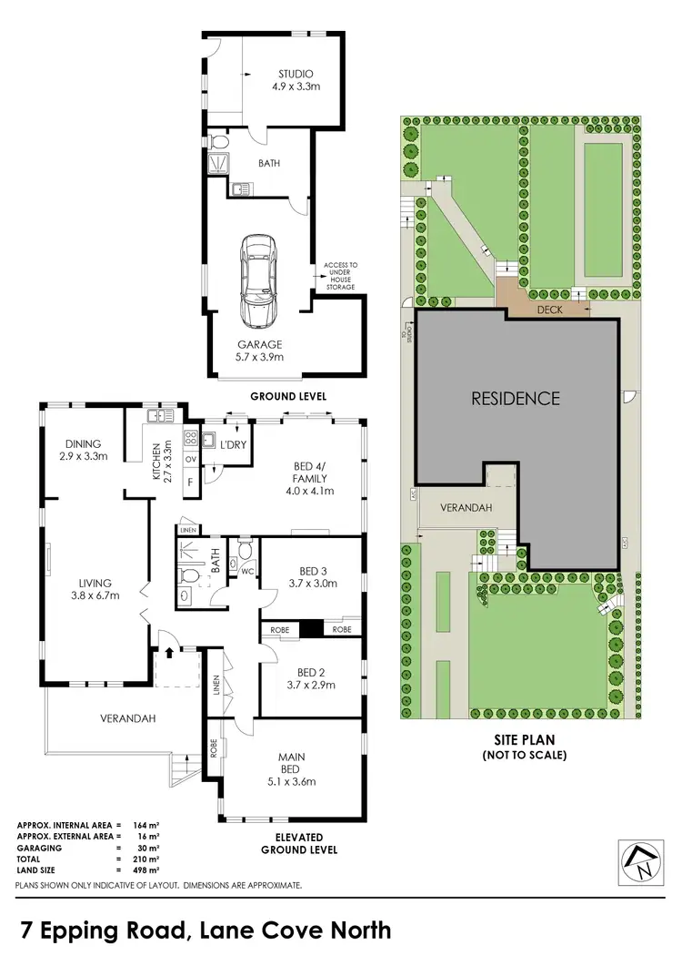 Floorplan of Homely house listing, 7 Epping Road, Lane Cove NSW 2066