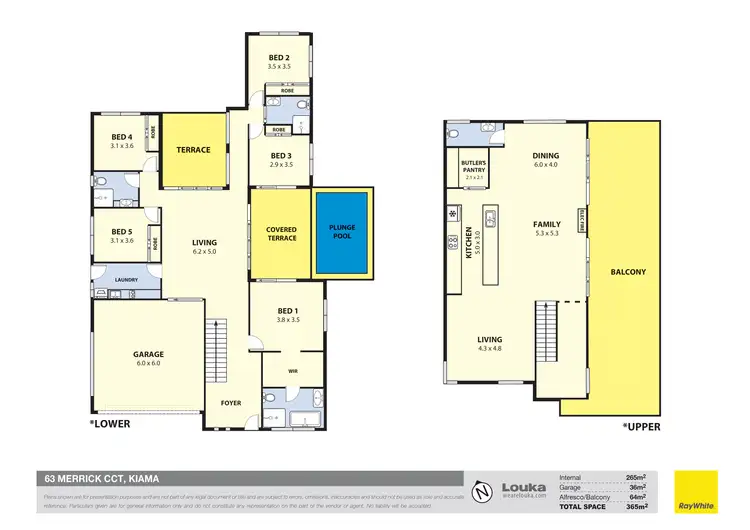 Floorplan of Homely house listing, 63 Merrick Circuit, Kiama NSW 2533