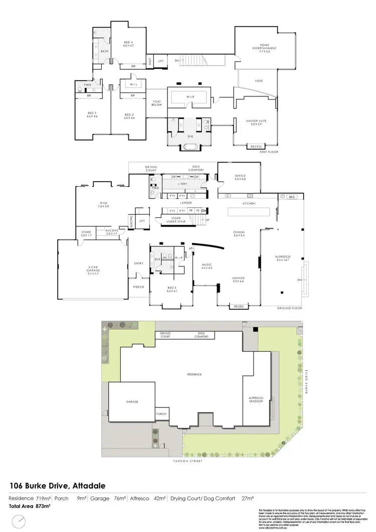 Floorplan of Homely house listing, 106 Burke Drive, Attadale WA 6156