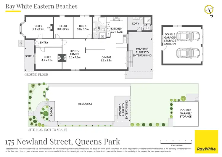 Floorplan of Homely house listing, 175 Newland Street, Queens Park NSW 2022