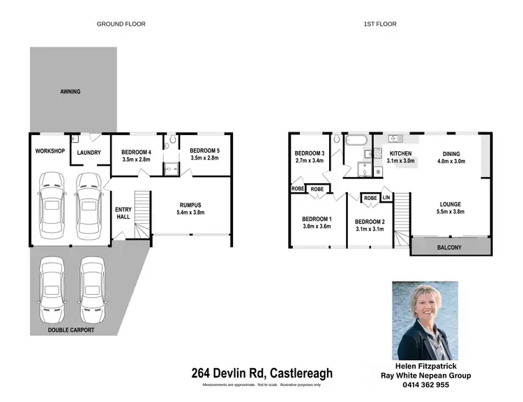Floorplan of Homely rural property listing, 295 Rickards Road, Castlereagh NSW 2749