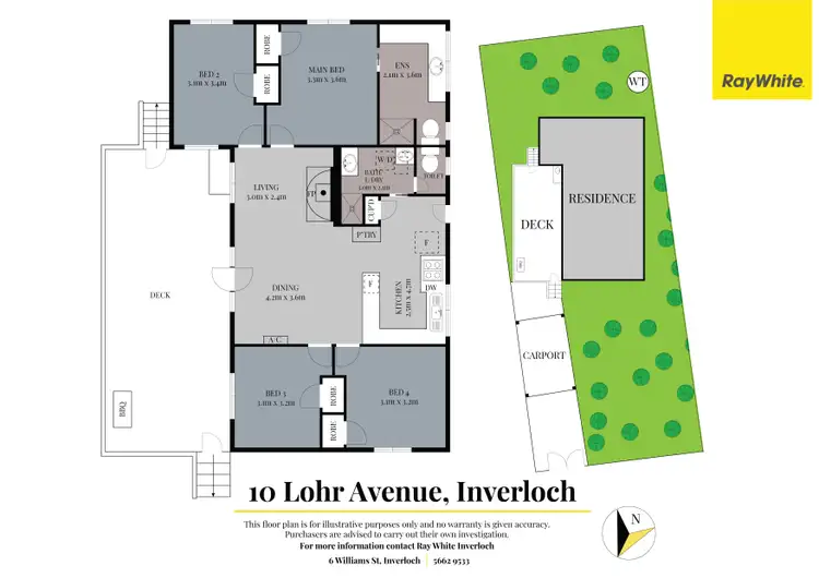 Floorplan of Homely house listing, 10 Lohr Avenue, Inverloch VIC 3996
