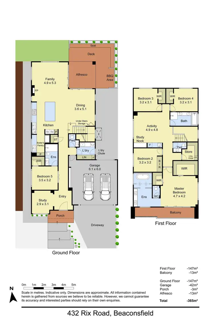 Floorplan of Homely house listing, 432 Rix Road, Beaconsfield VIC 3807