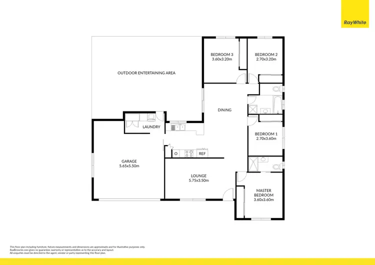 Floorplan of Homely house listing, 26 Gunsynd Way, Point Vernon QLD 4655