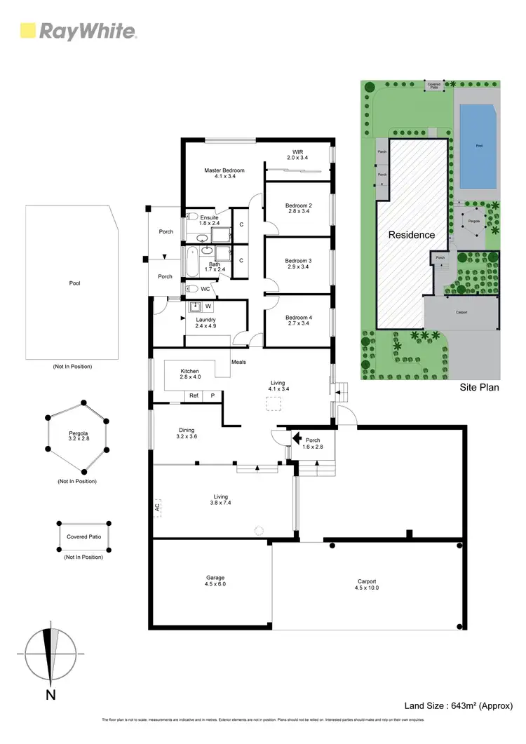 Floorplan of Homely house listing, 10 Isabella Crescent, Frankston VIC 3199