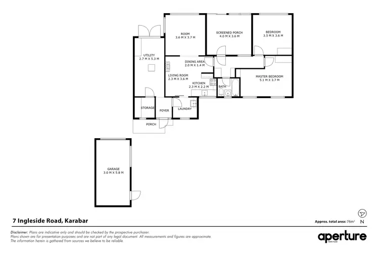 Floorplan of Homely house listing, 7 Ingleside Road, Karabar NSW 2620