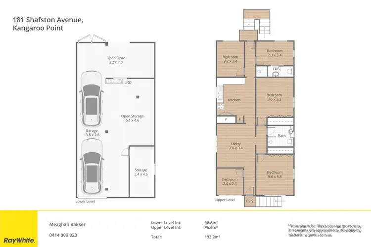 Floorplan of Homely house listing, 181 Shafston Avenue, Kangaroo Point QLD 4169