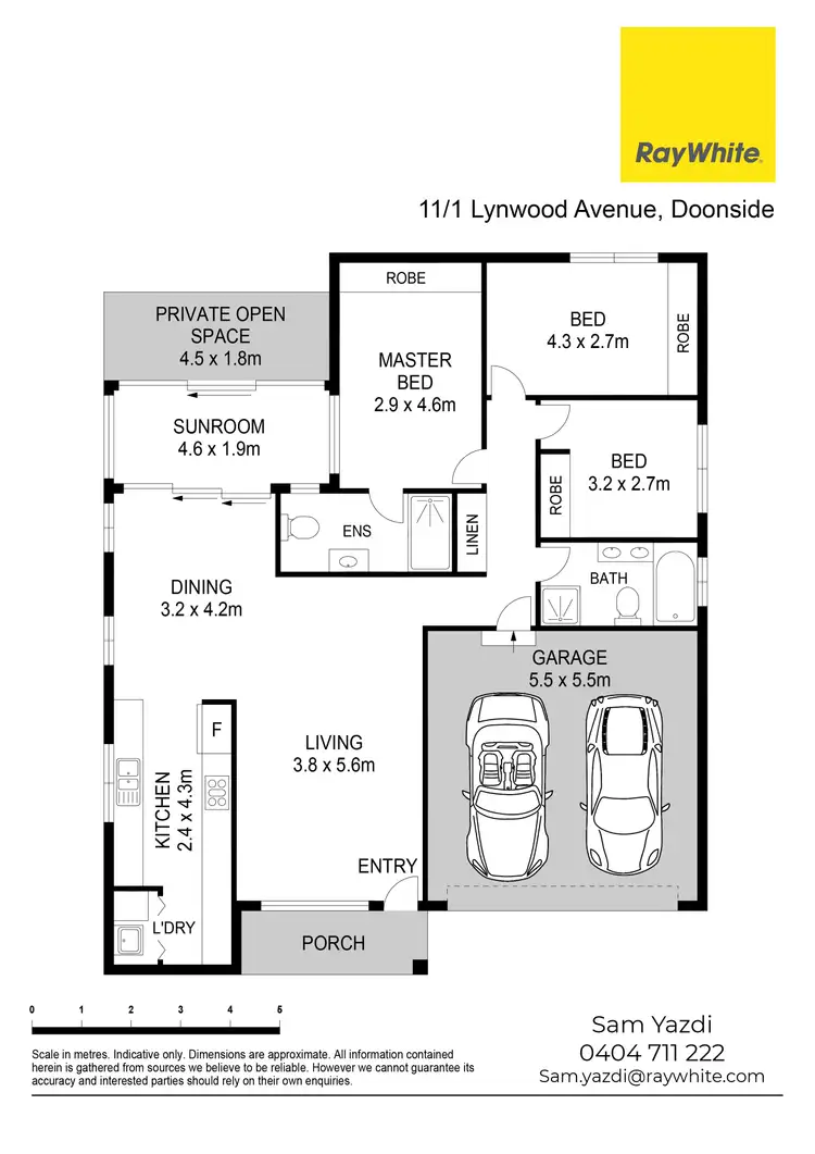 Floorplan of Homely villa listing, 11/1 Lynwood Avenue, Doonside NSW 2767