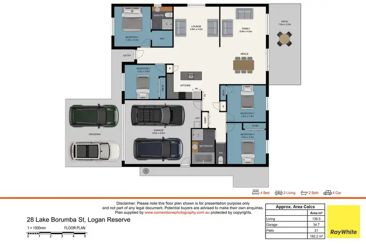 Floorplan of Homely house listing, 28 Lake Borumba Street, Logan Reserve QLD 4133