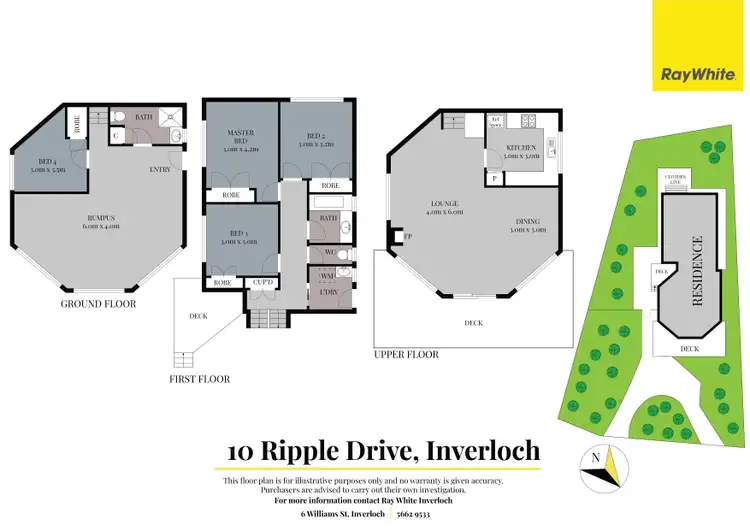 Floorplan of Homely house listing, 10 Ripple Drive, Inverloch VIC 3996