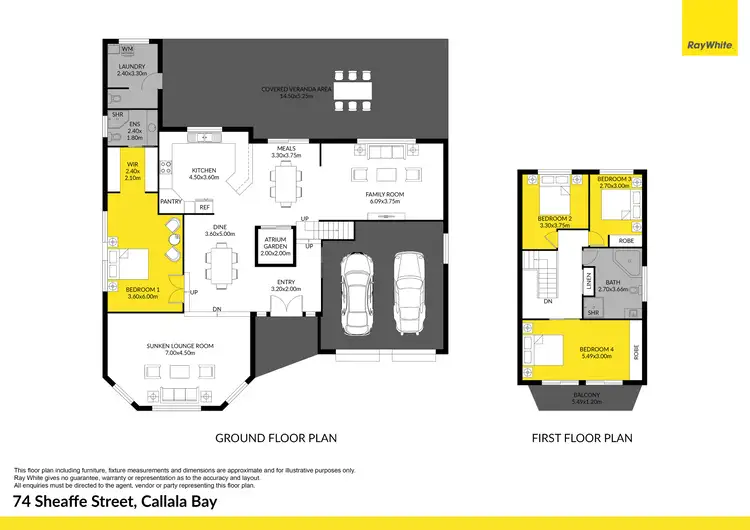 Floorplan of Homely house listing, 74 Sheaffe Street, Callala Bay NSW 2540